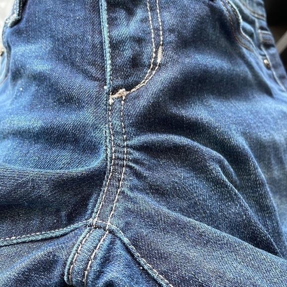 Sz26 Joe’s Jeans Ankle Chelsea in Halle Wash zipper Hem Denim in VGUC - Picture 13 of 14